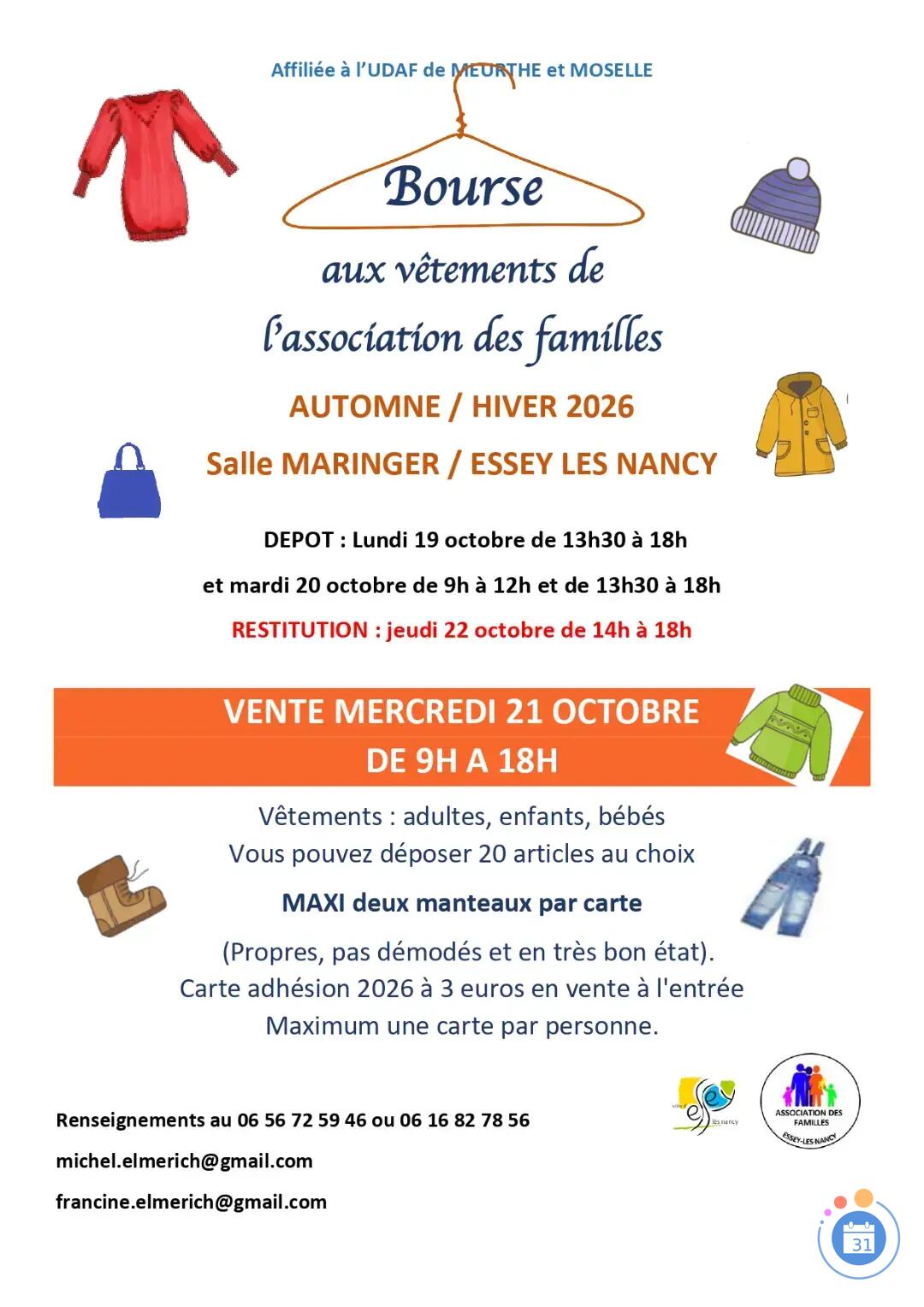 Image bourse aux vetements automne hiver (photo 3)