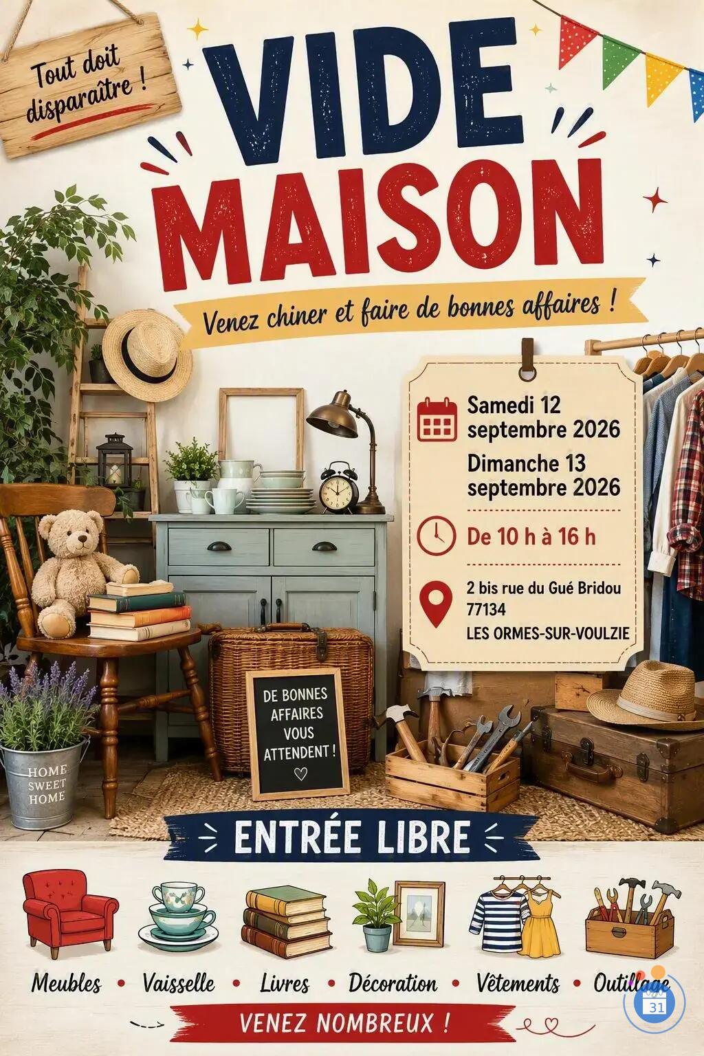 Image VIDE MAISON AVANT DEMENAGEMENT (photo 1)