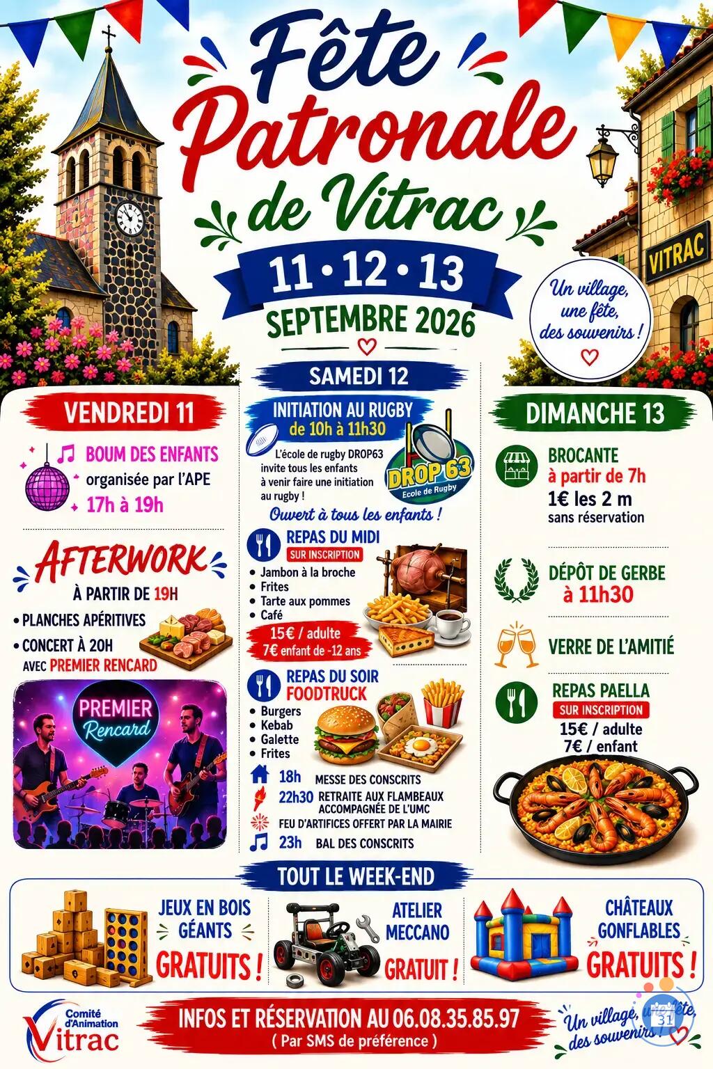 Image Fête patronale de Vitrac (photo 1)
