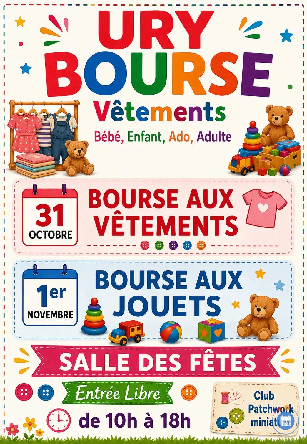 Image bourse vêtements et aux jouets (photo 1)