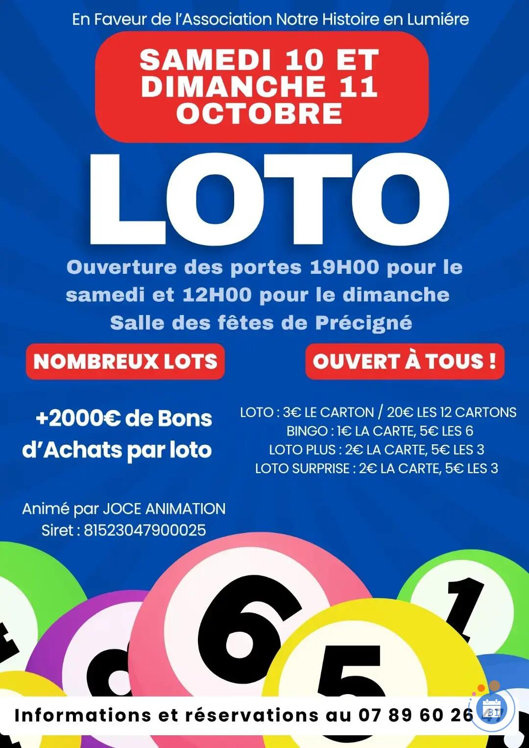 Image DOUBLE LOTO DE NOTRE HISTOIRE EN LUMIERES (photo 1)