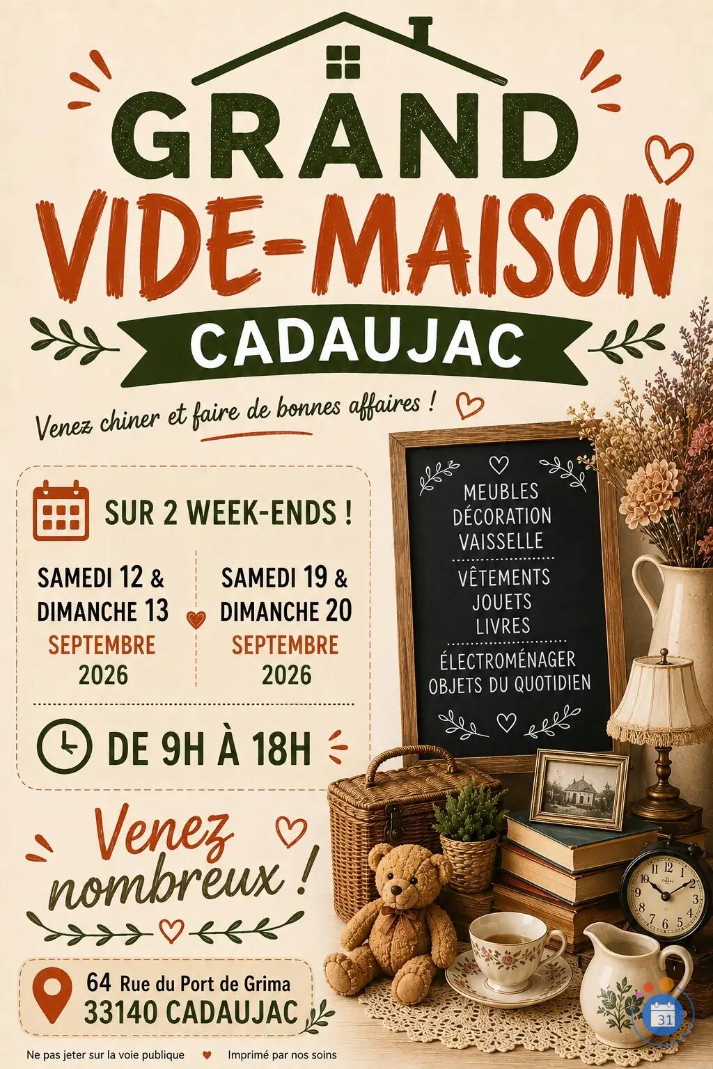 Image Grande Vide Maison à Cadaujac (photo 1)