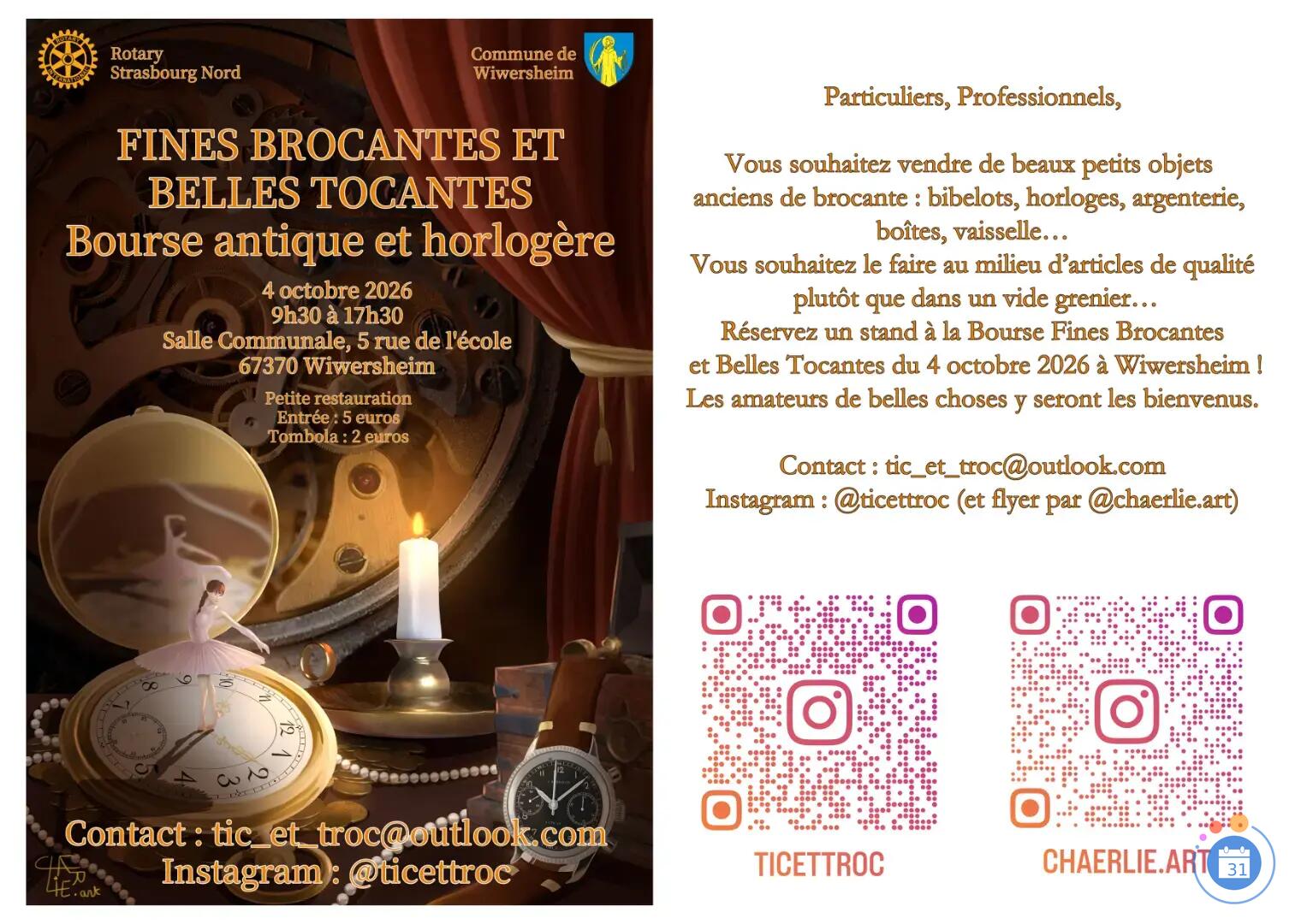 Image Fines brocantes et Belles tocantes - Bourse antique et horlogère (photo 2)