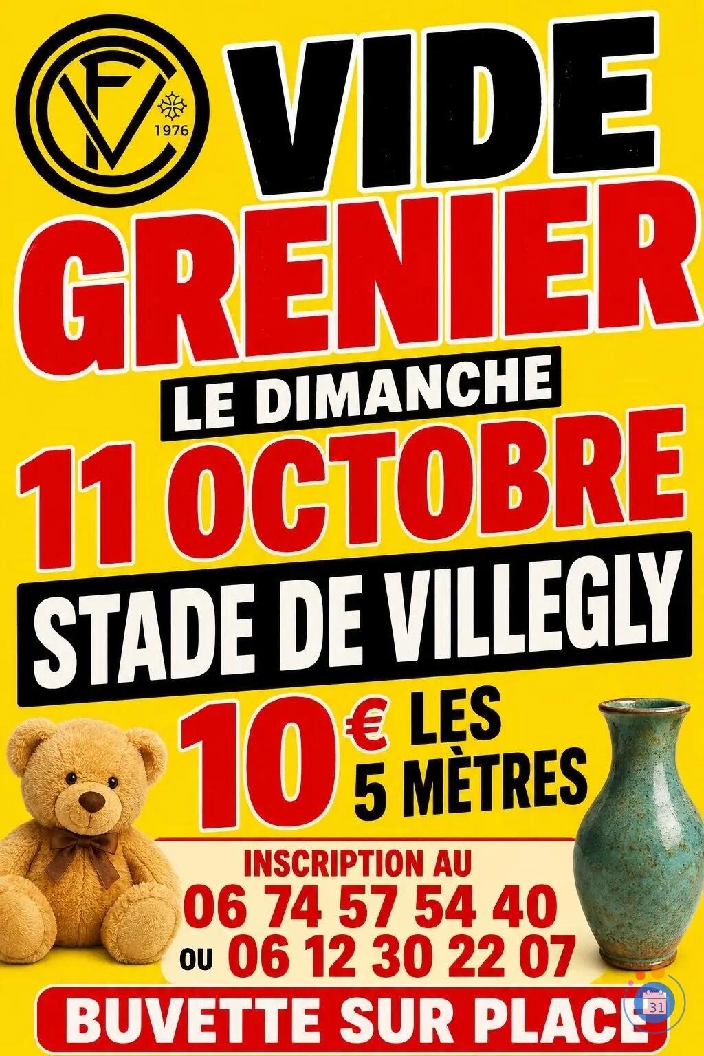 Image Vide Grenier Villegly (photo 1)