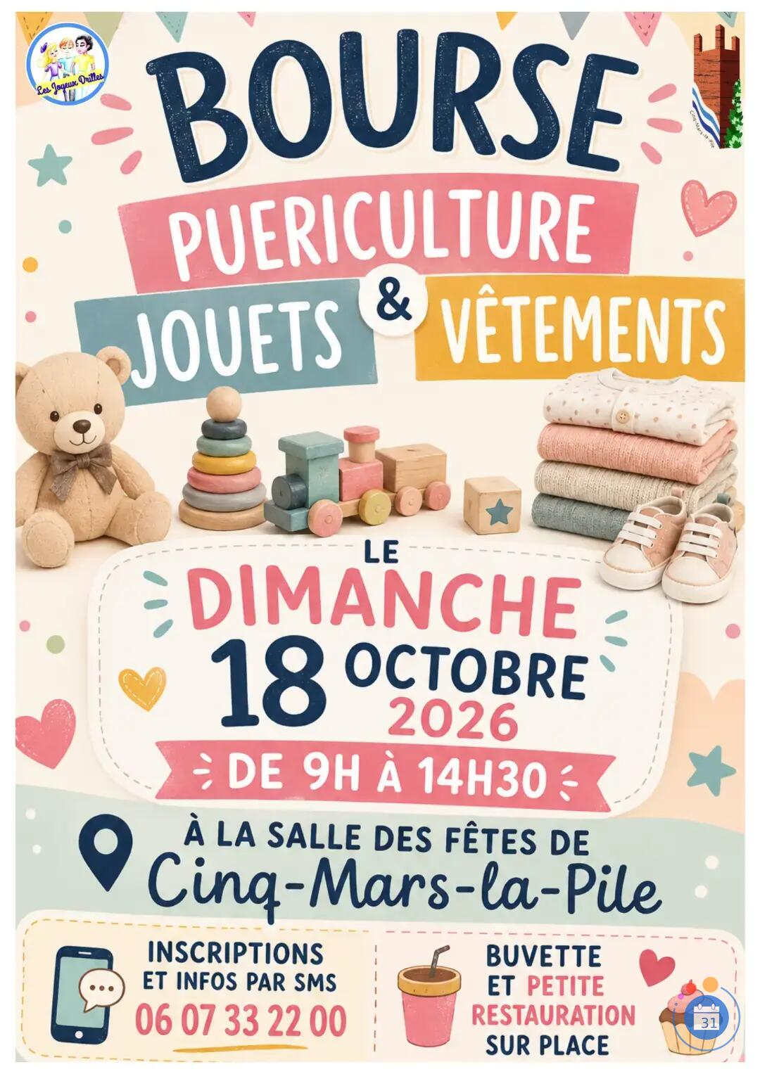 Image Bourse puériculture, jouets, vêtements (photo 1)