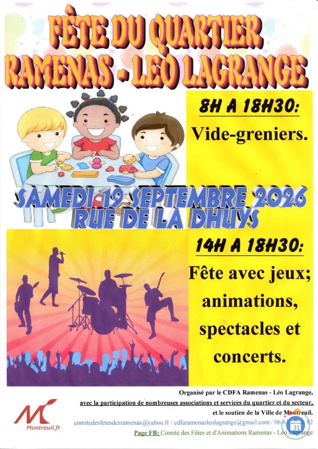 Image Fête du Quartier Ramenas - Léo Lagrange 2026 (photo 2)