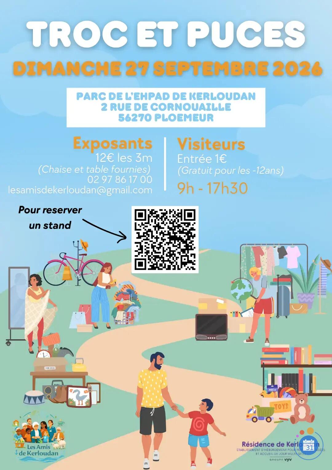 Image Troc et puces Les Amis de Kerloudan (photo 1)