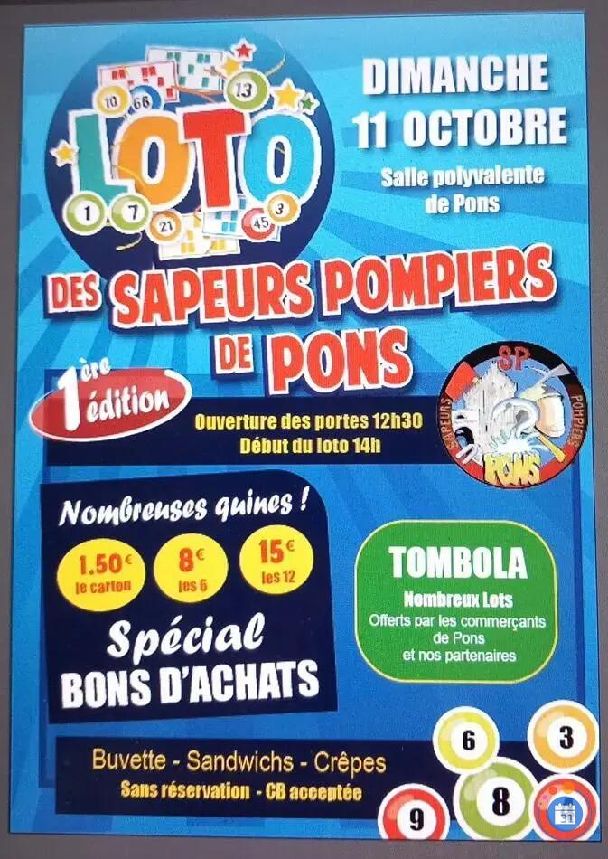 Image Loto des Sapeurs-Pompiers de Pons (photo 1)