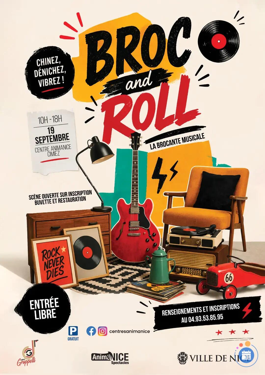 Image Broc and Roll' : brocante musicale (photo 1)