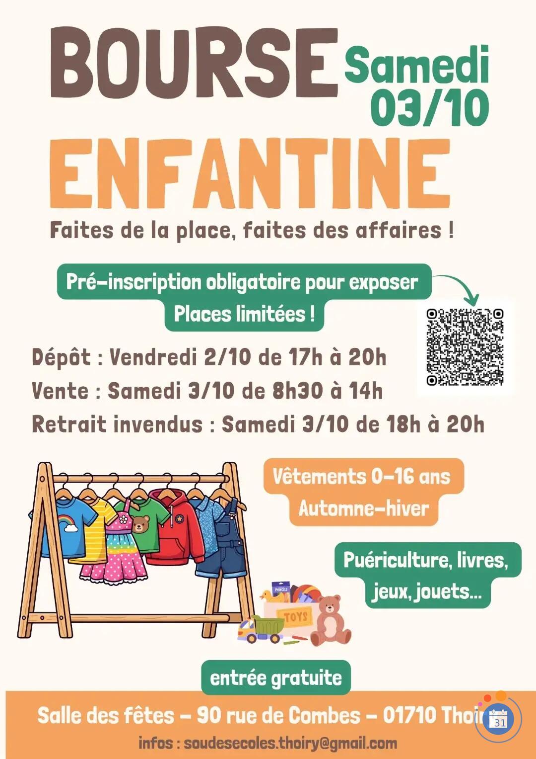 Image BOURSE ENFANTINE D'AUTOMNE (photo 1)