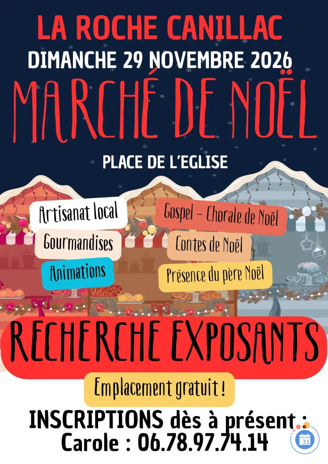 Image Marché de Noël gourmand et créatif (photo 1)