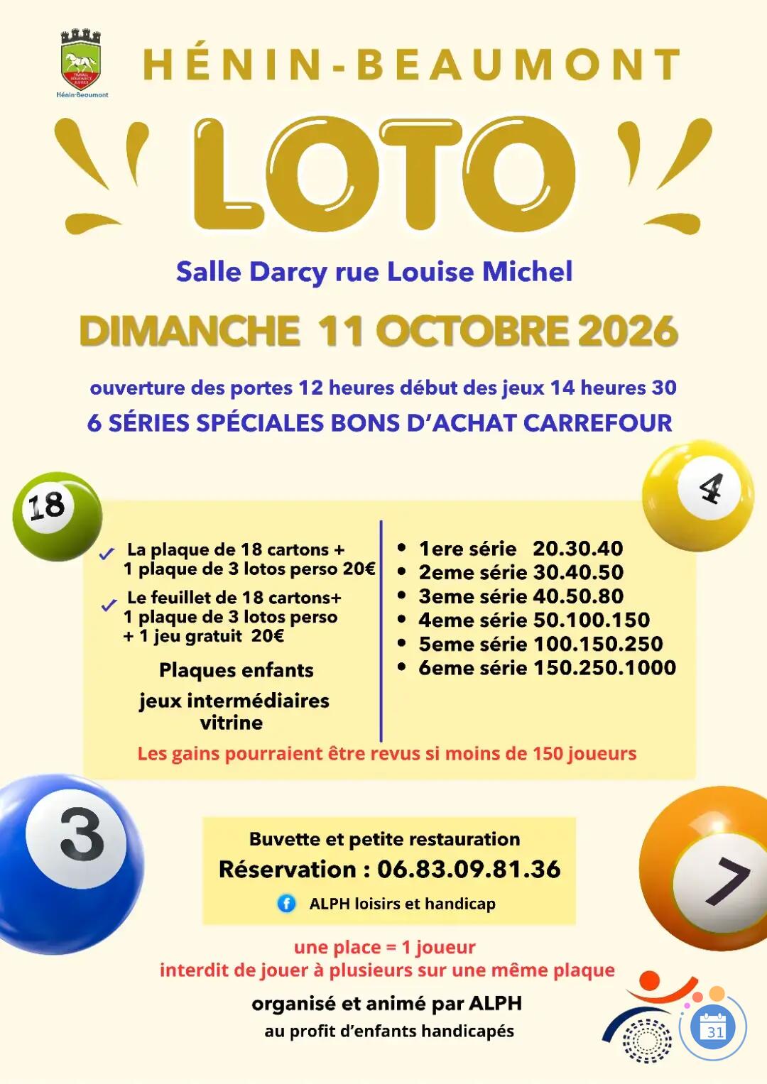 Image LOTO organisé par ALPH (photo 1)