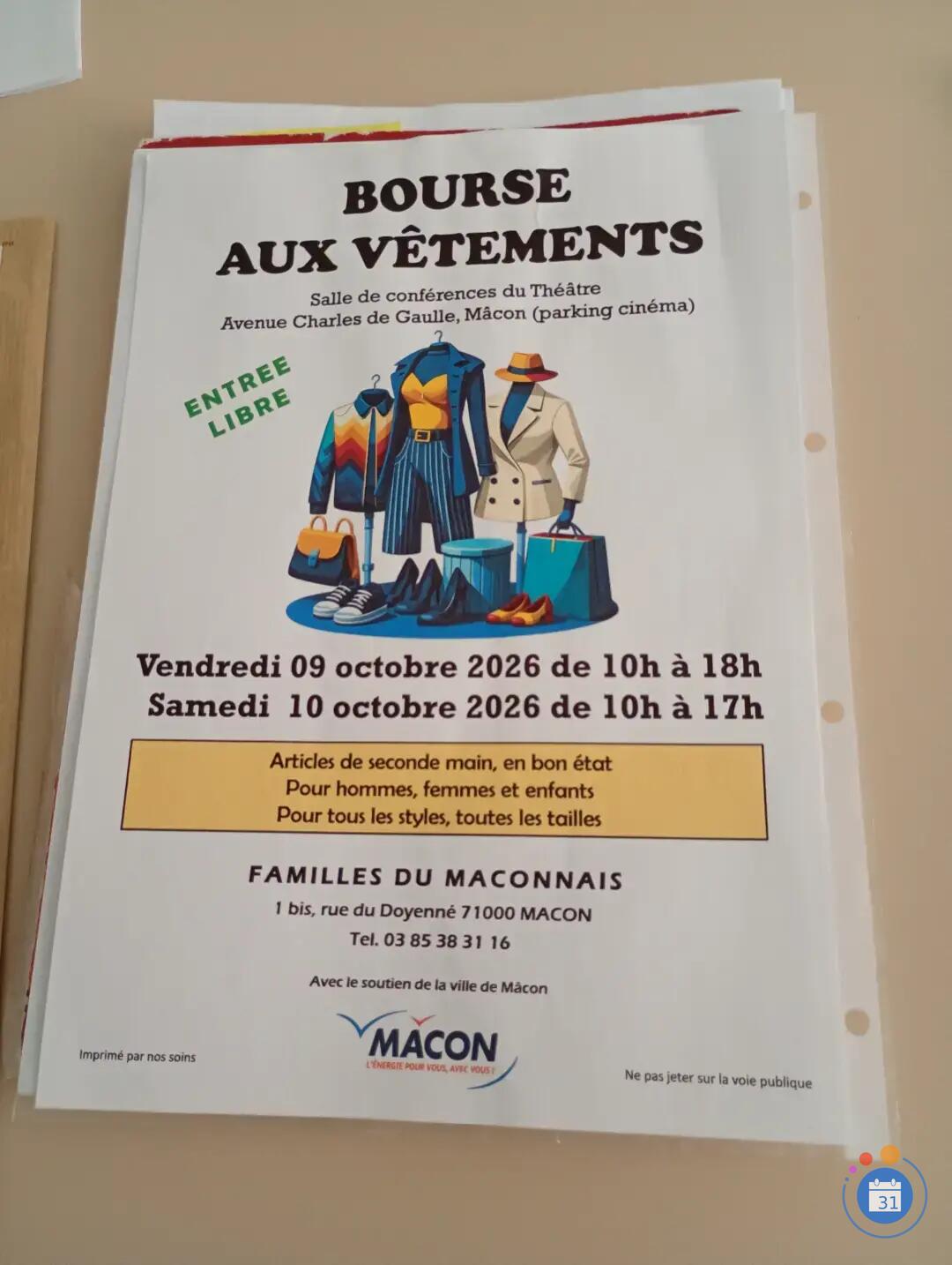 Image Bourse aux vêtements (photo 1)