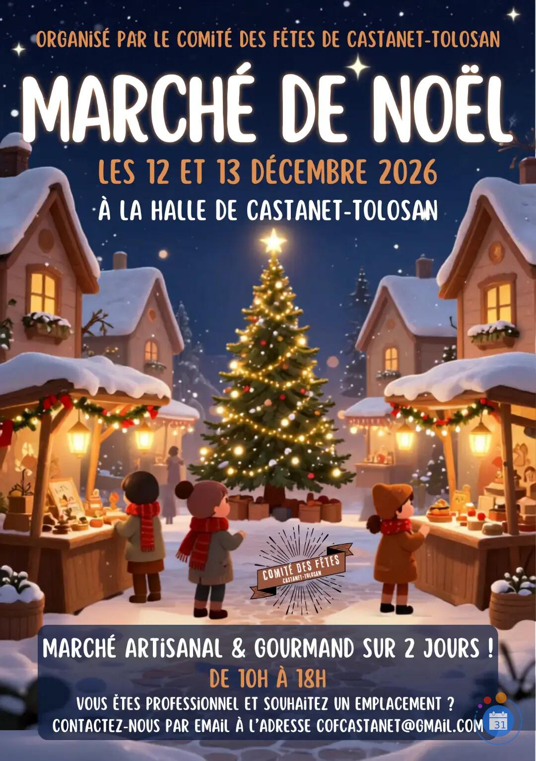 Image Marché de Noël 2026 - Castanet-Tolosan (photo 1)