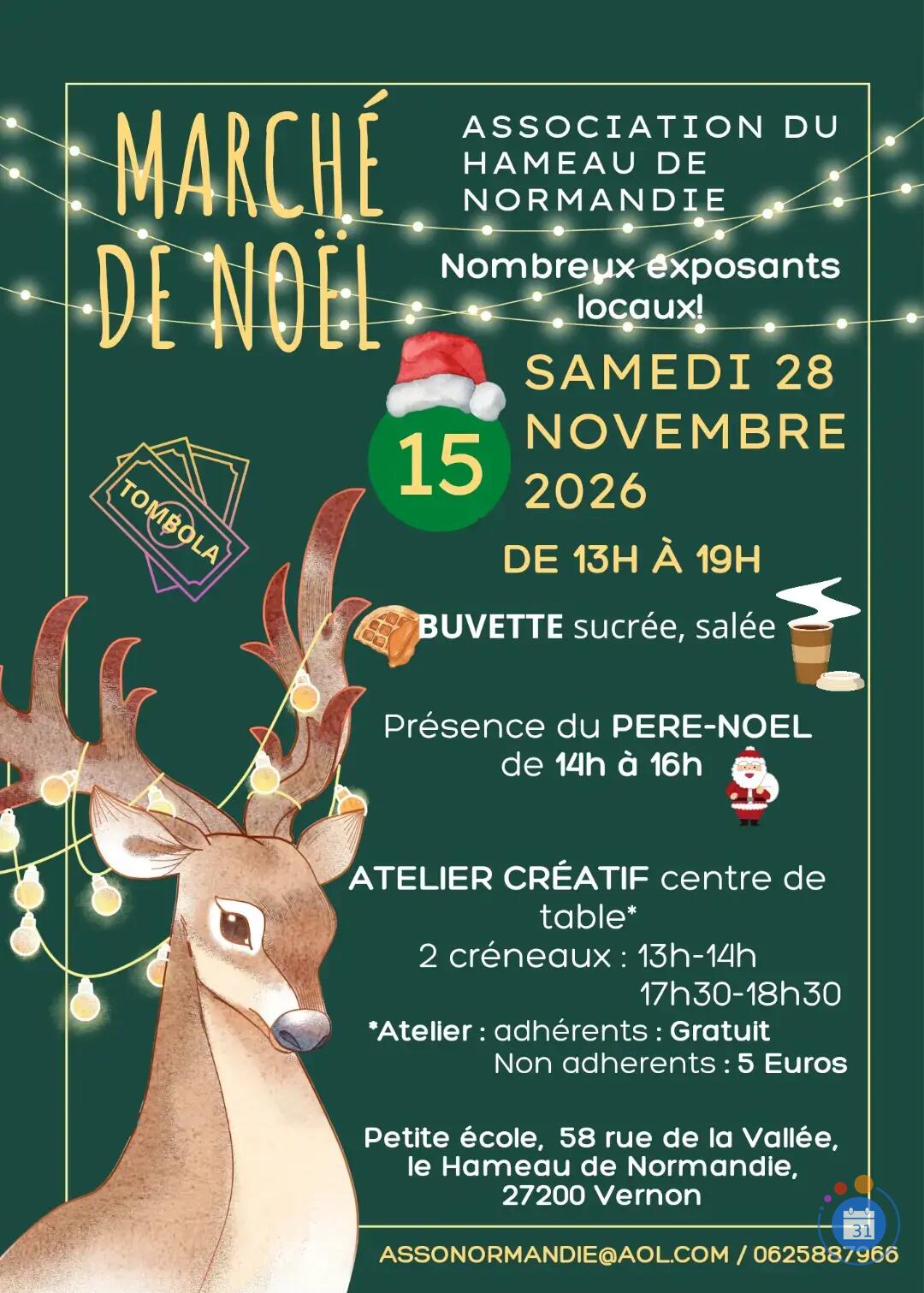 Image Marché de Noël du Hameau de Normandie (photo 1)