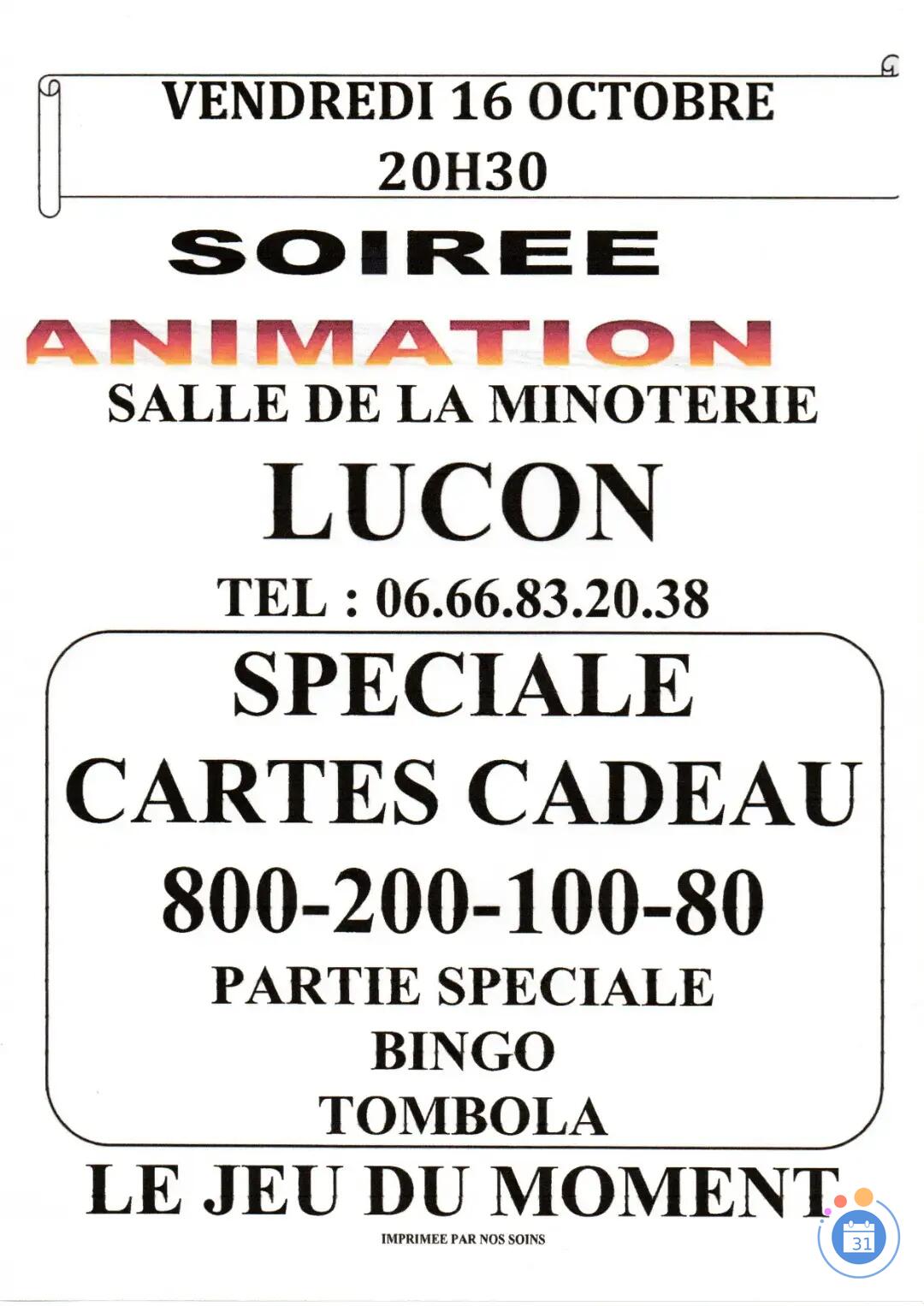 Image Soirée Animation Loto (photo 1)