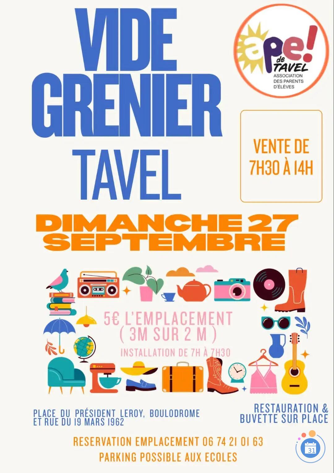 Image Brocante de tavel (photo 1)