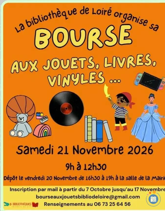 Image BOURSE AUX JOUETS LIVRES VINYLES ET JEUX VIDEOS (photo 1)
