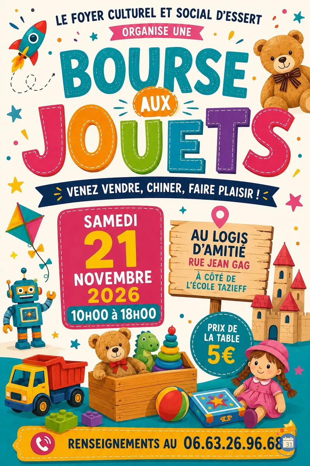 Image Bourse aux jouets (photo 1)