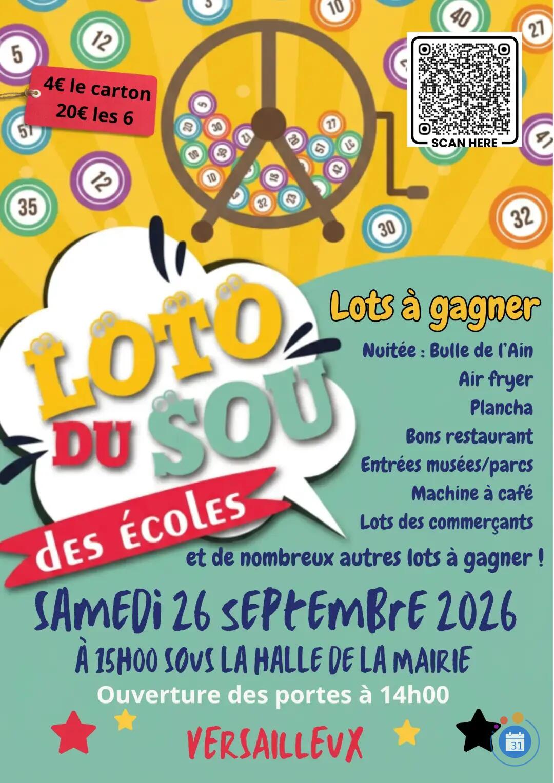 Image Loto Sou des écoles (photo 1)