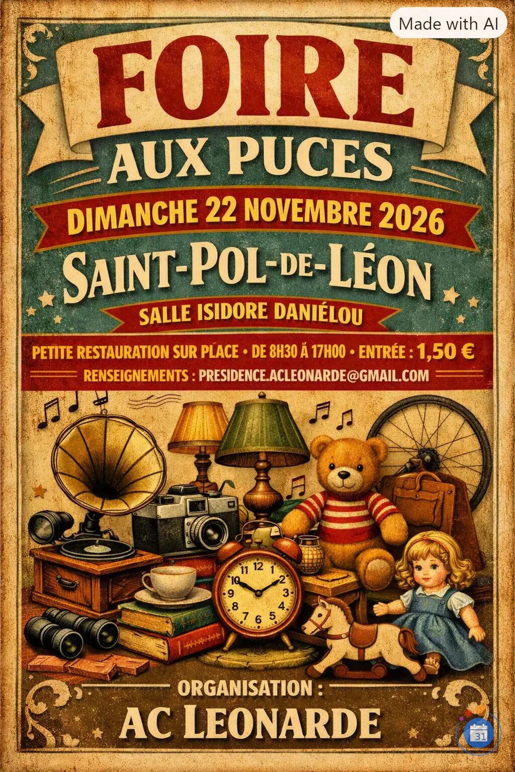 Image 4 eme foire aux puces de l'ac leonarde (photo 1)