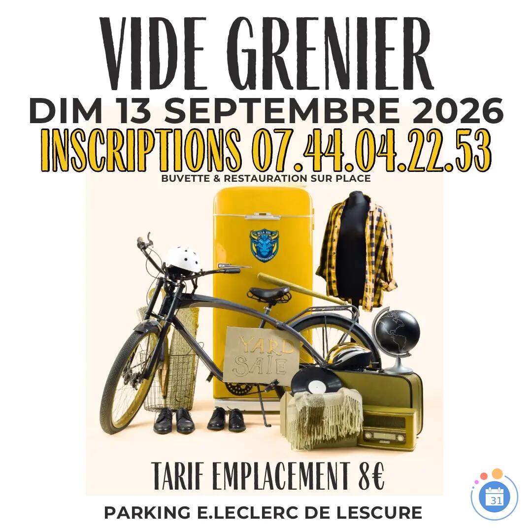 Image VIDE GRENIER DU RCLA XIII (photo 1)