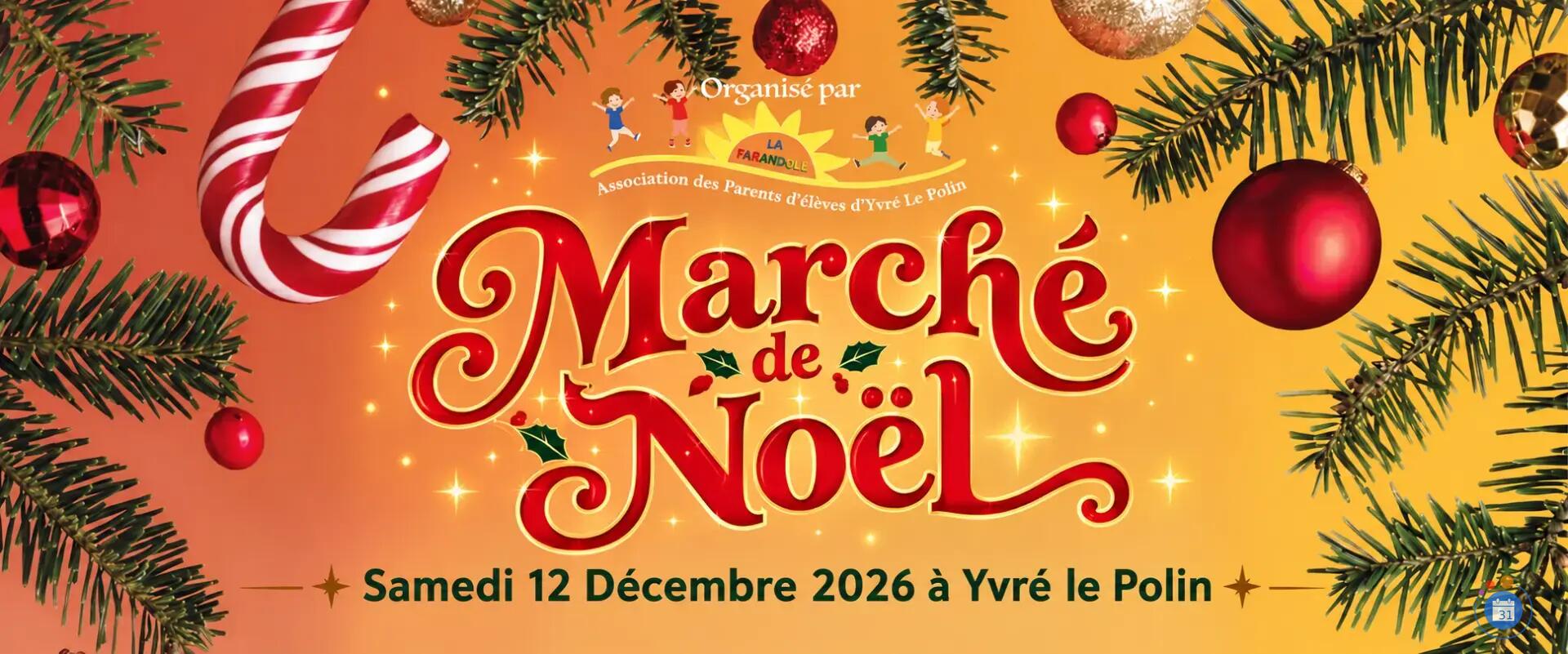 Image Marché de Noël 2026 - Yvré le Polin (photo 1)
