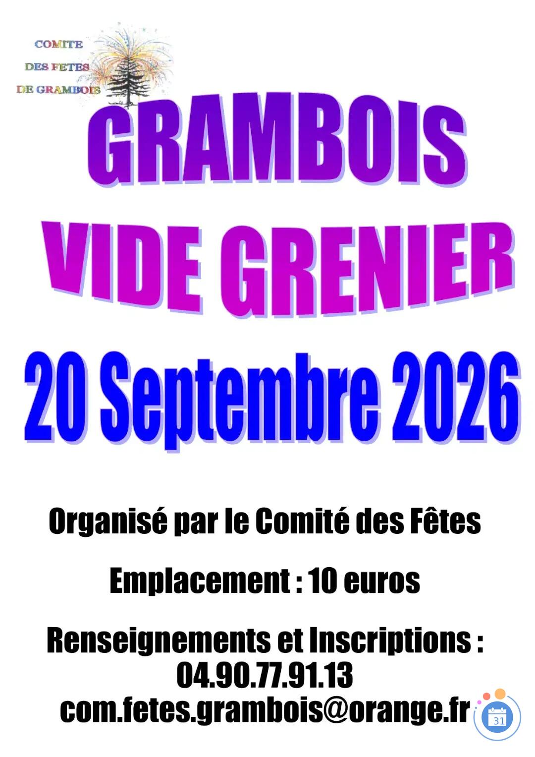 Image Vide Grenier du Comité des Fêtes (photo 1)