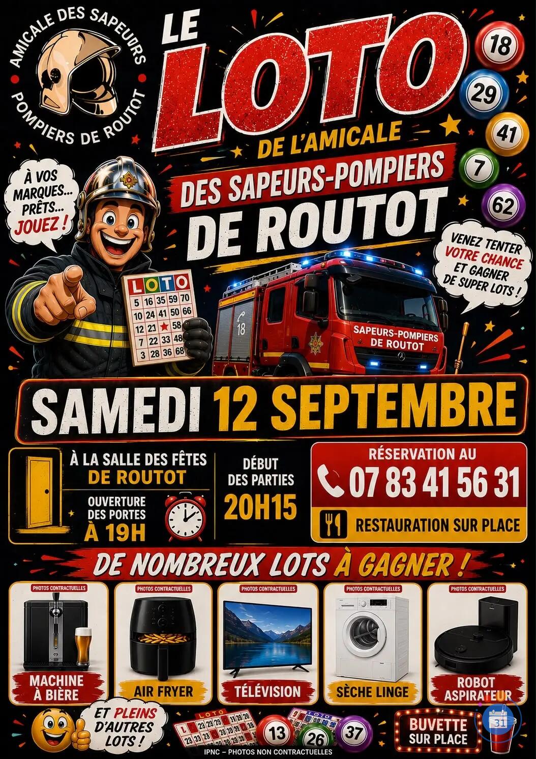 Image Loto des sapeurs pompiers de Routot (photo 1)
