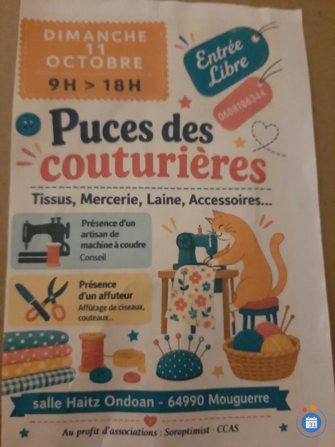 Image Puces des Couturieres (photo 1)