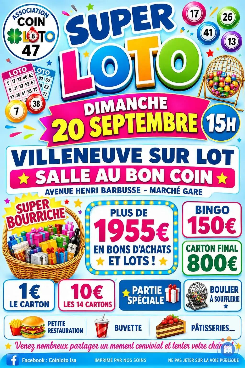 Image SUPER LOTO DU COIN LOTO 47 (photo 1)