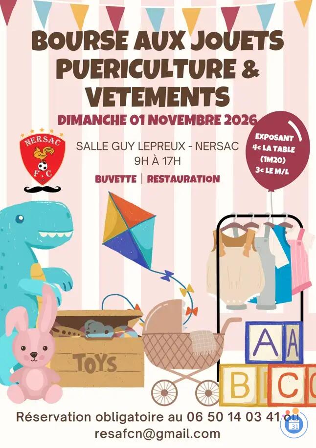 Image Bourse aux jouets, puériculture & vêtements (photo 1)