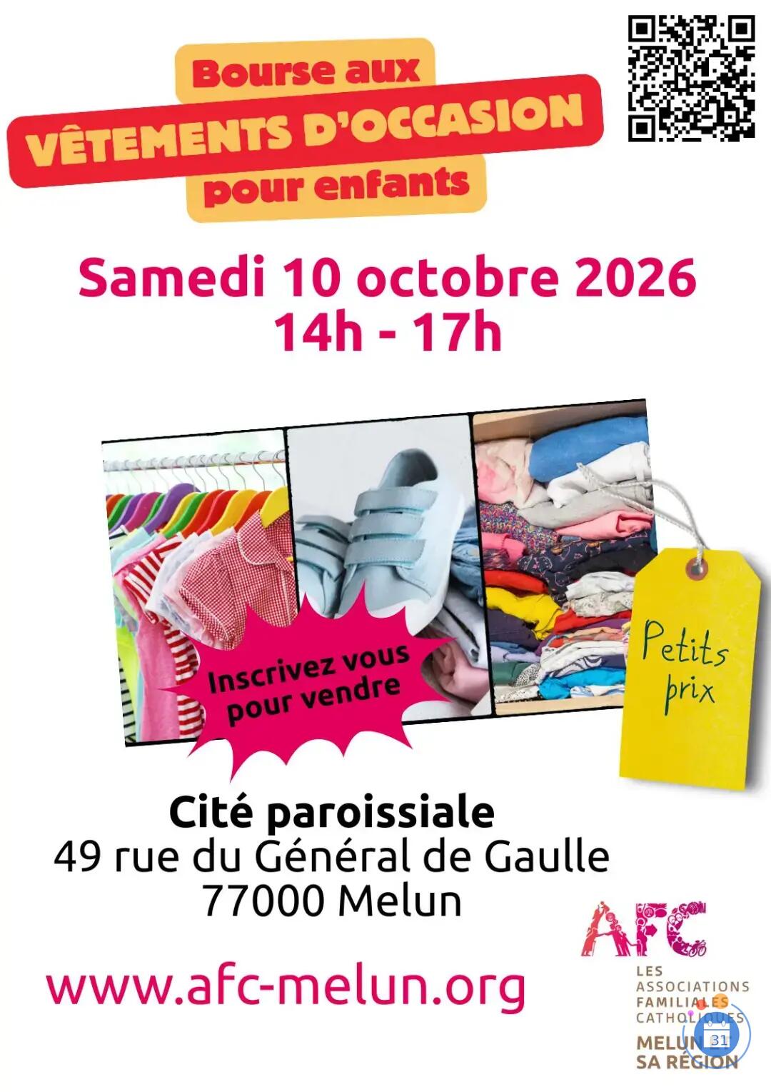Image Bourse aux vêtements d'occasion (photo 1)