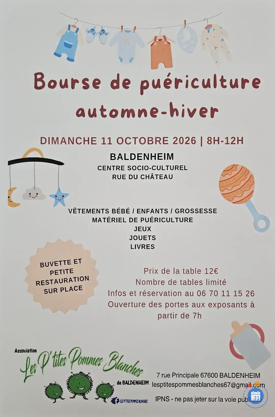 Image Bourse de puériculture Automne/Hiver (photo 1)