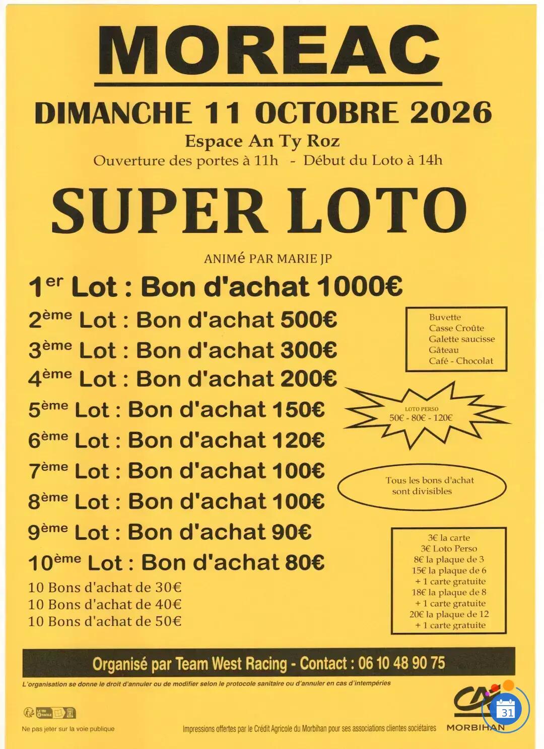 Flyer Super Loto