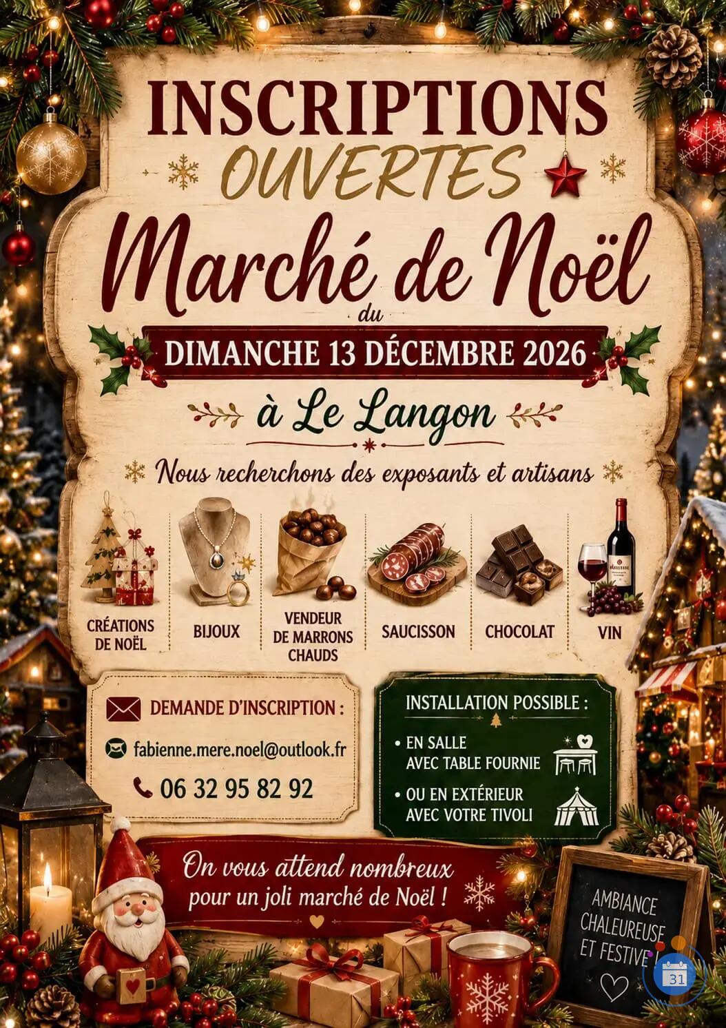 Image Marché de Noël le langon (photo 1)