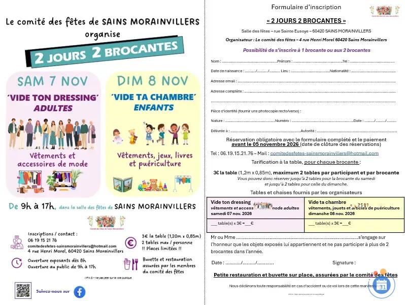 Image Brocante enfants vêtements jouet puériculture (photo 1)