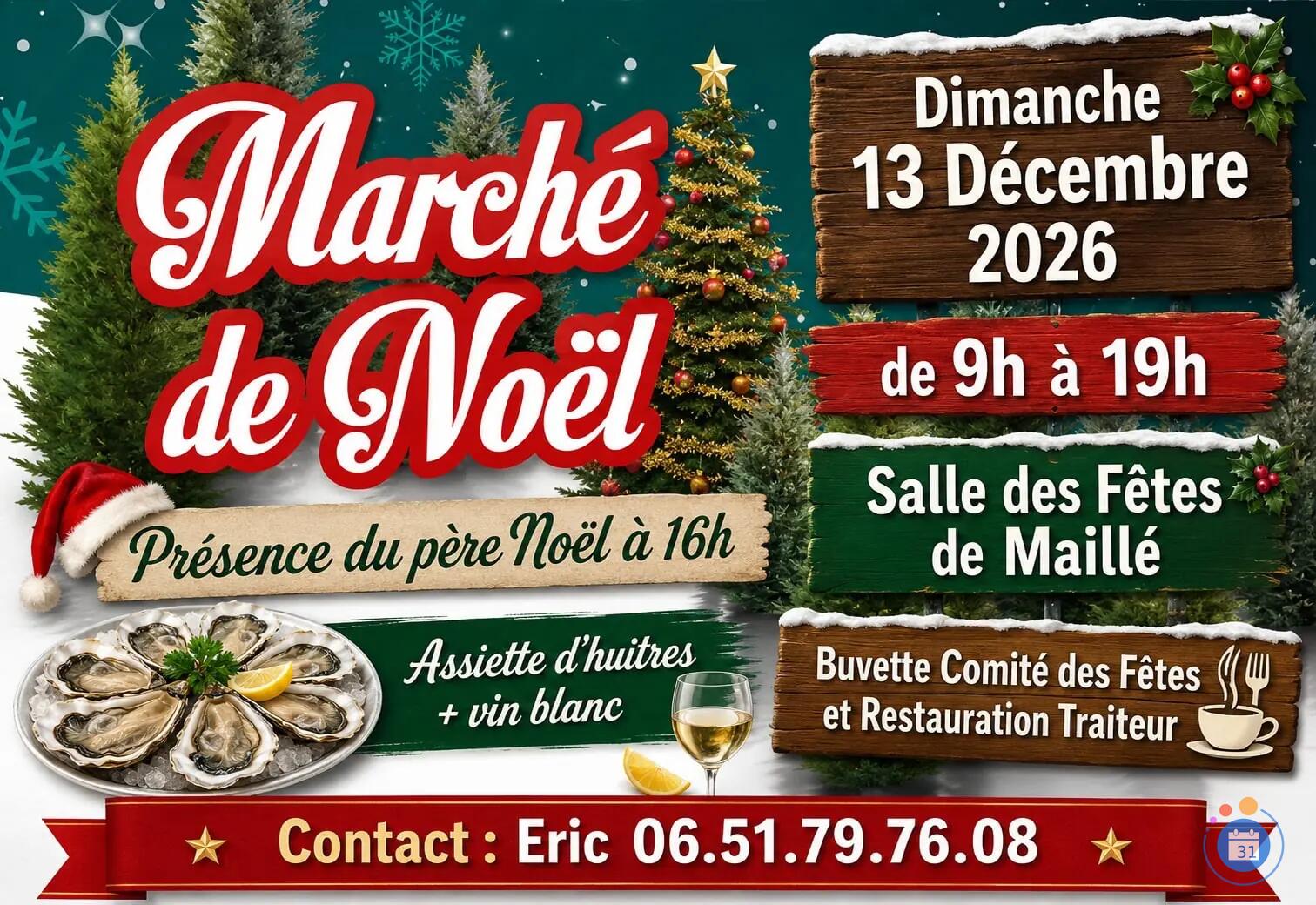 Image Marché de Noël de Maillé (86) (photo 1)