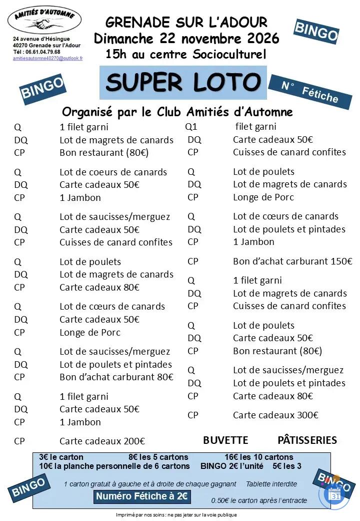 Image LOTO BINGO (photo 1)