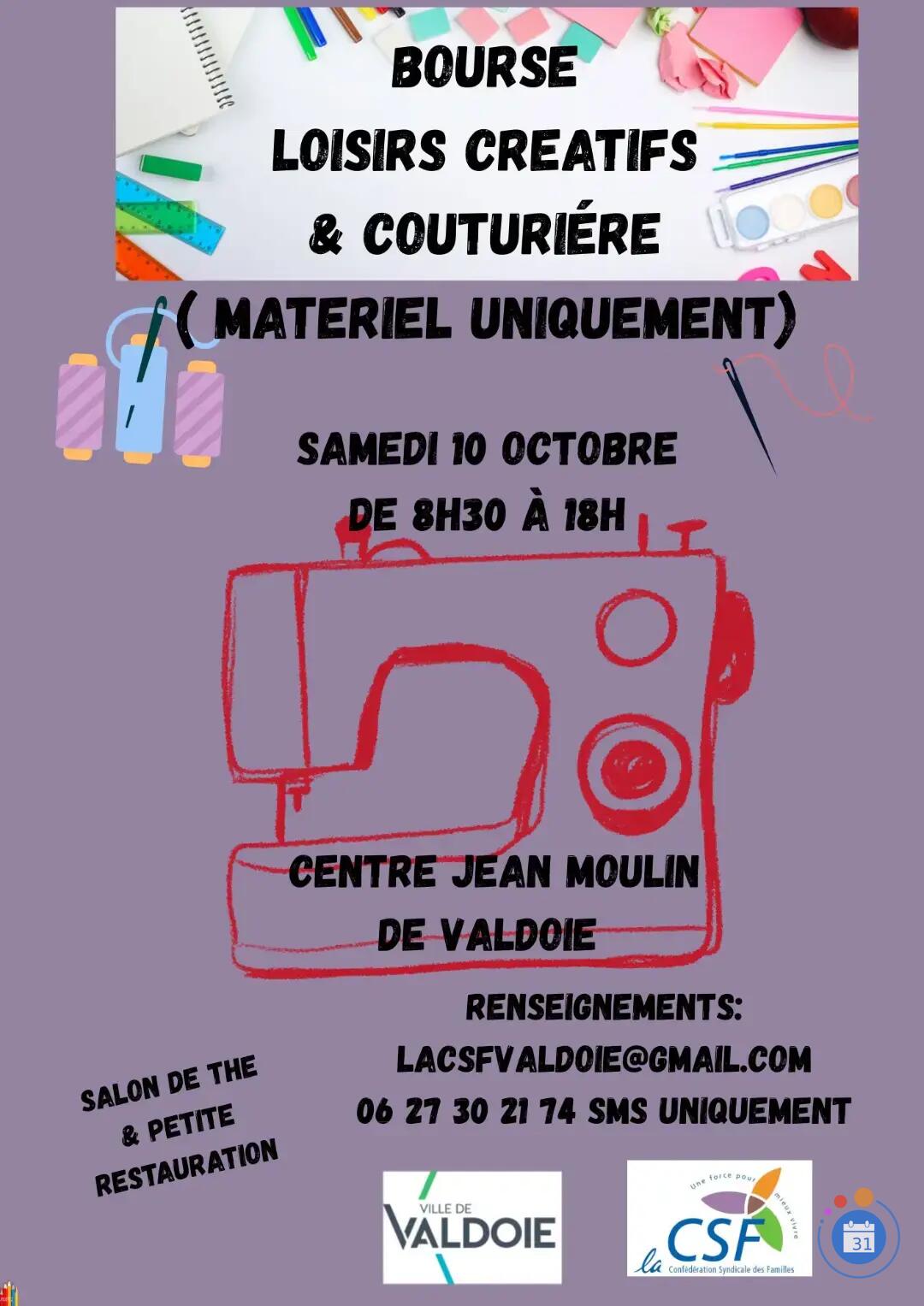 Image Bourse Loisirs Créatif et couturière (photo 1)