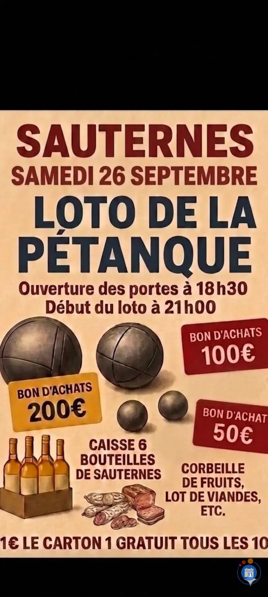 Image Loto de la pétanque (photo 1)