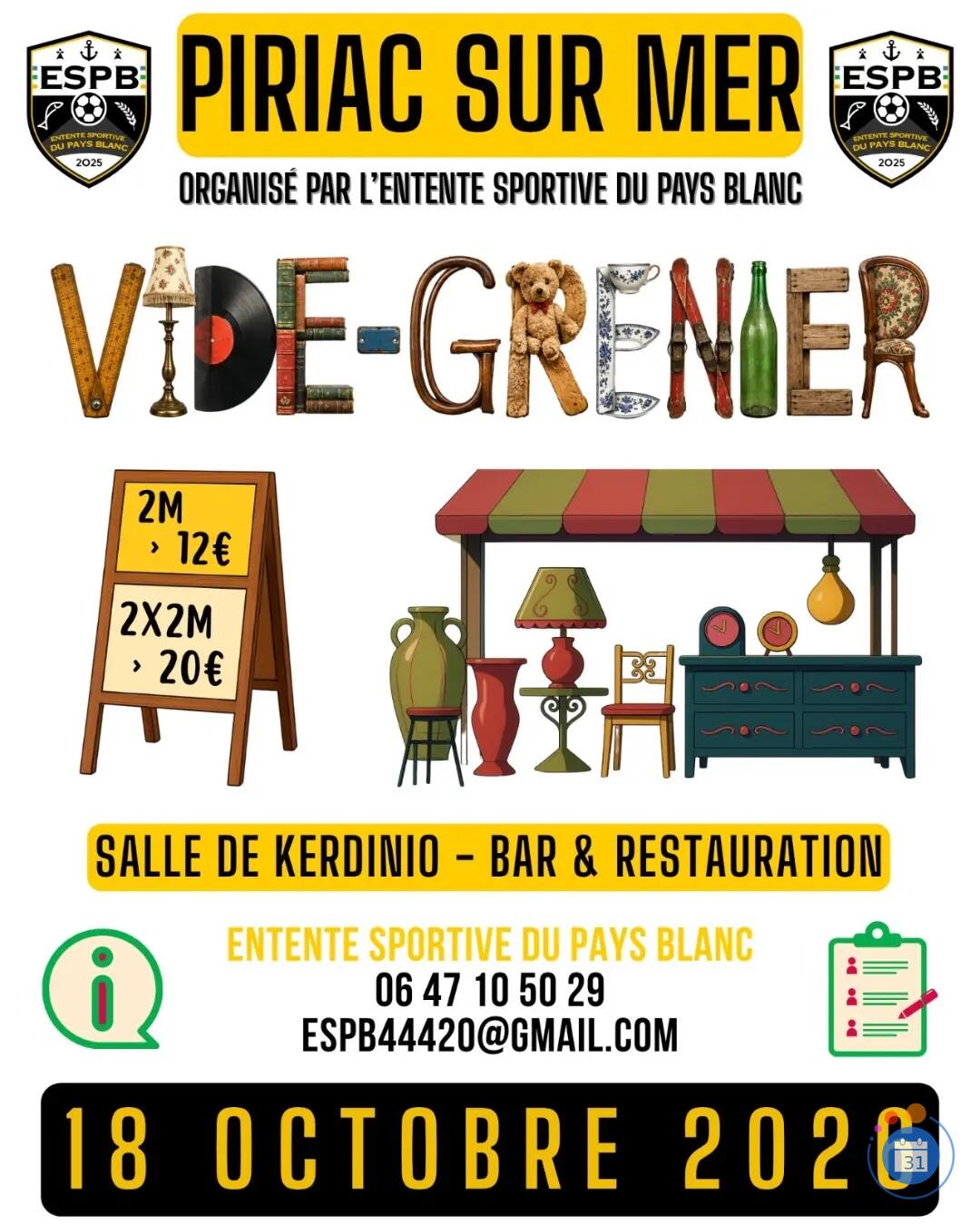 Image Vide Grenier ESPB (photo 1)