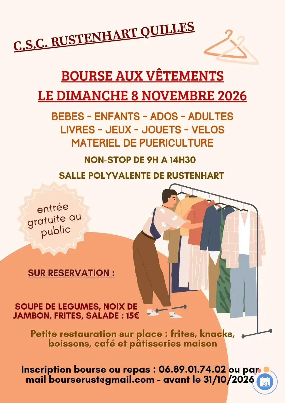 Image Bourse aux vêtements (photo 1)
