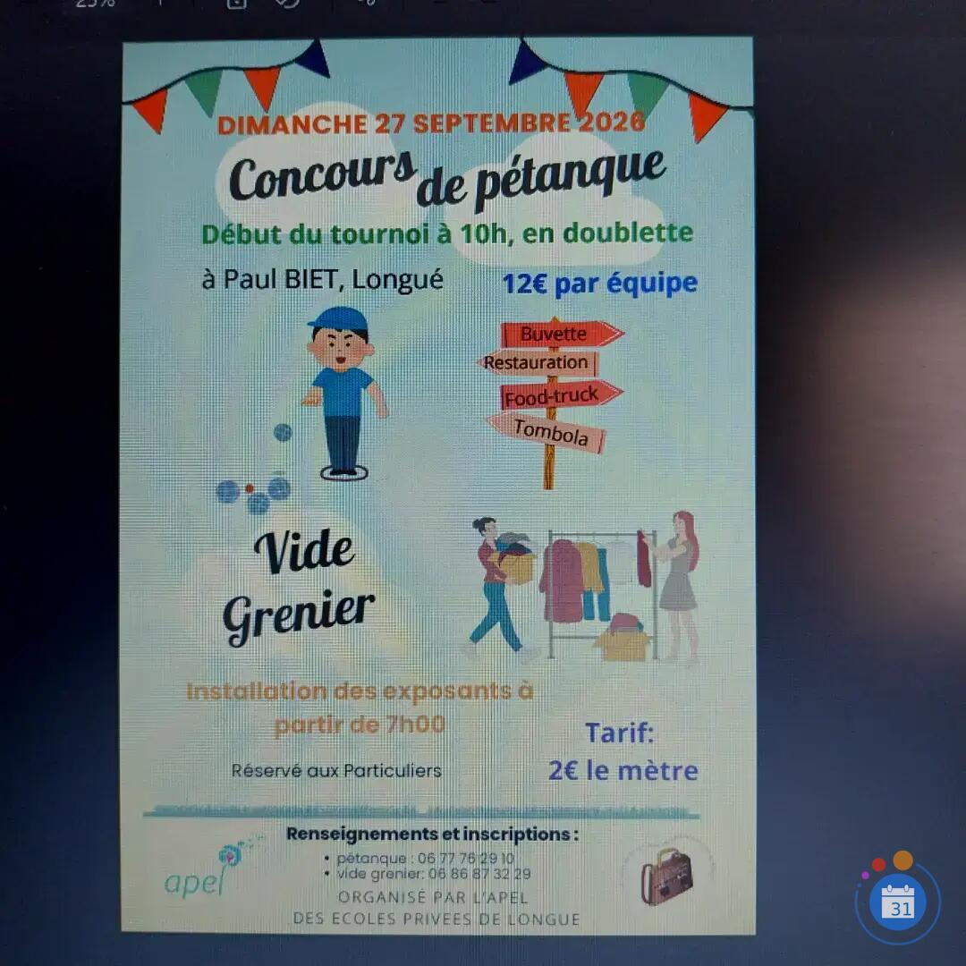 Image Vide grenier APEL Ecole privée Sacré Coeur (photo 1)