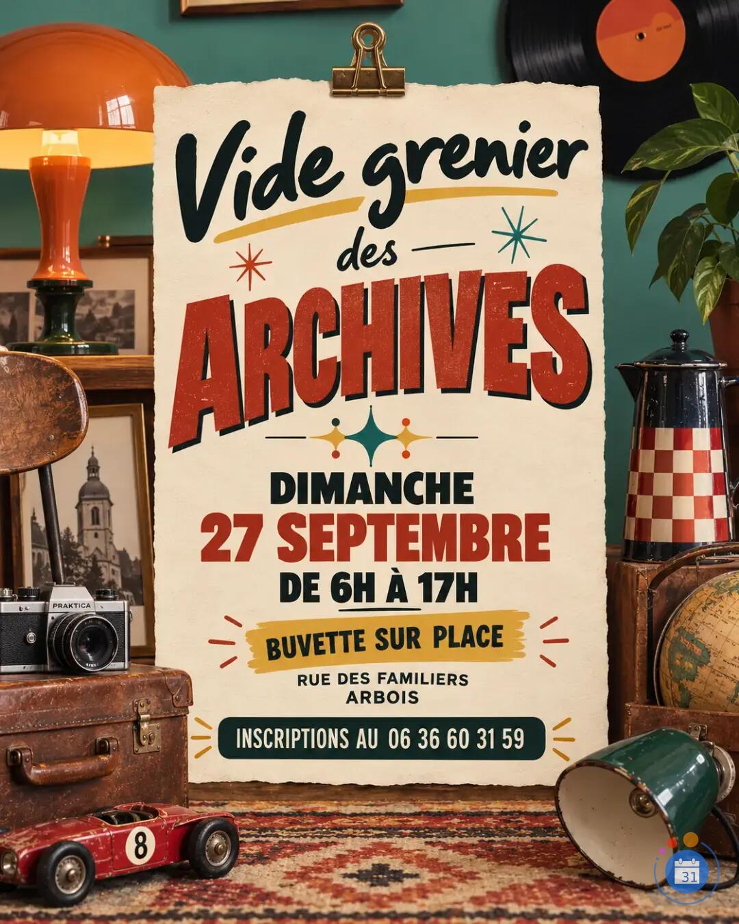 Image Vide grenier des archives (photo 1)