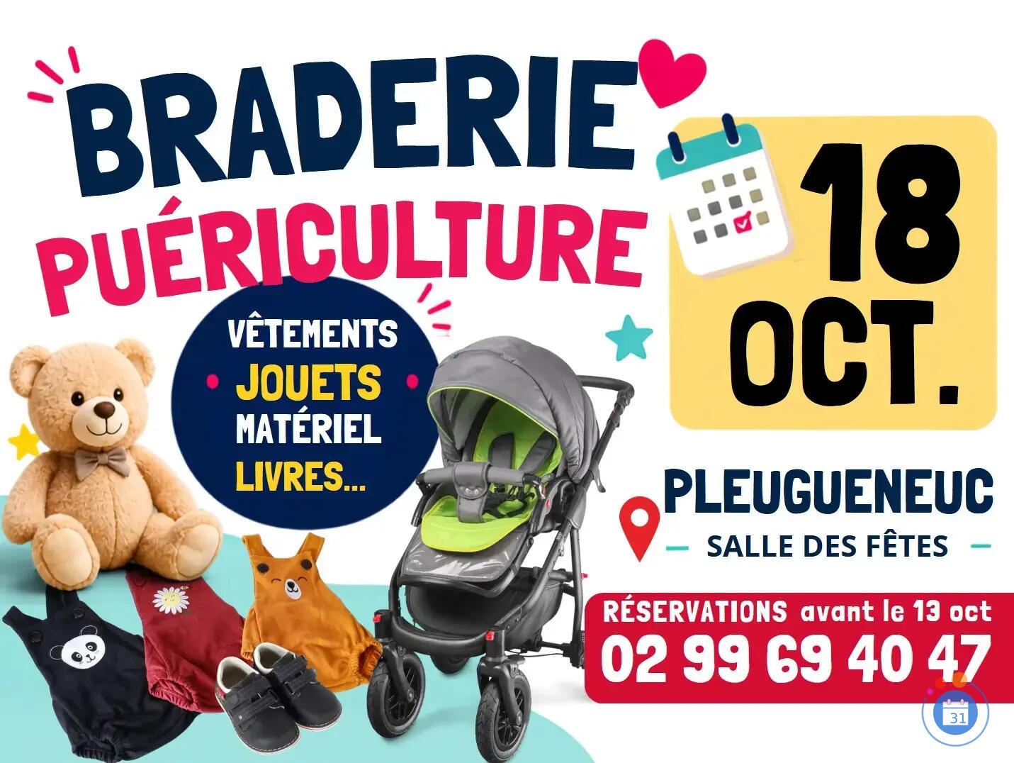 Image Braderie puériculture Pleugueneuc (photo 1)