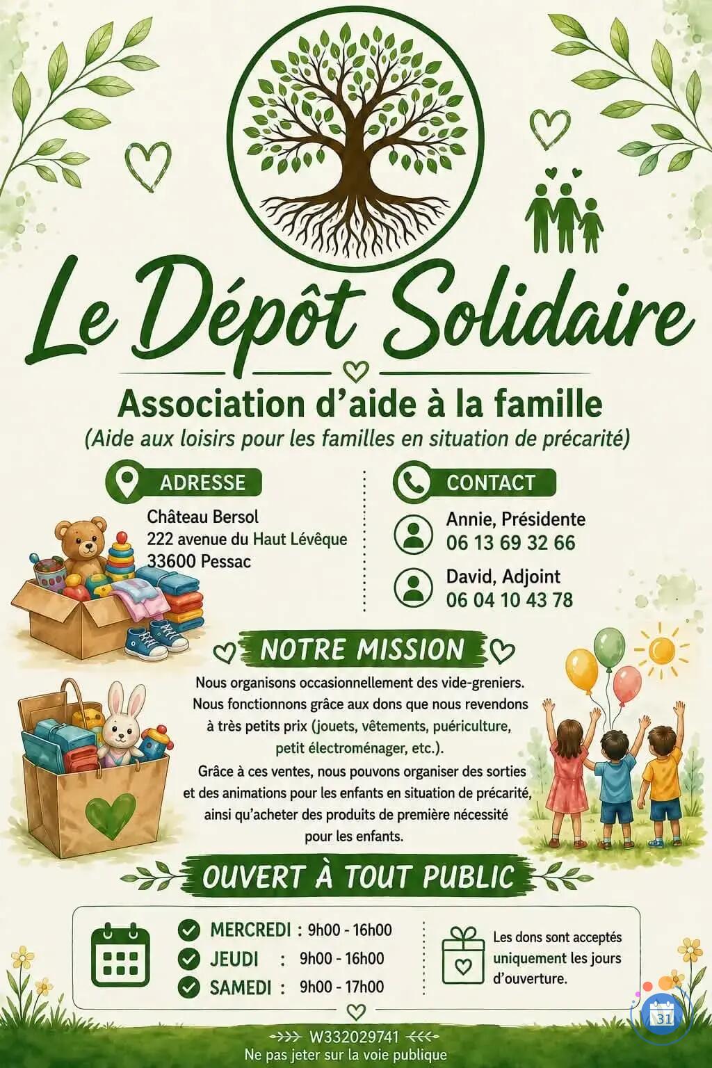 Image vide grenier du depot solidaire (photo 1)