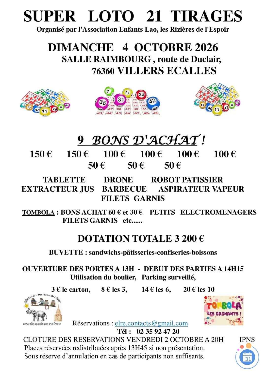 Image Super Loto pour le Laos (photo 1)