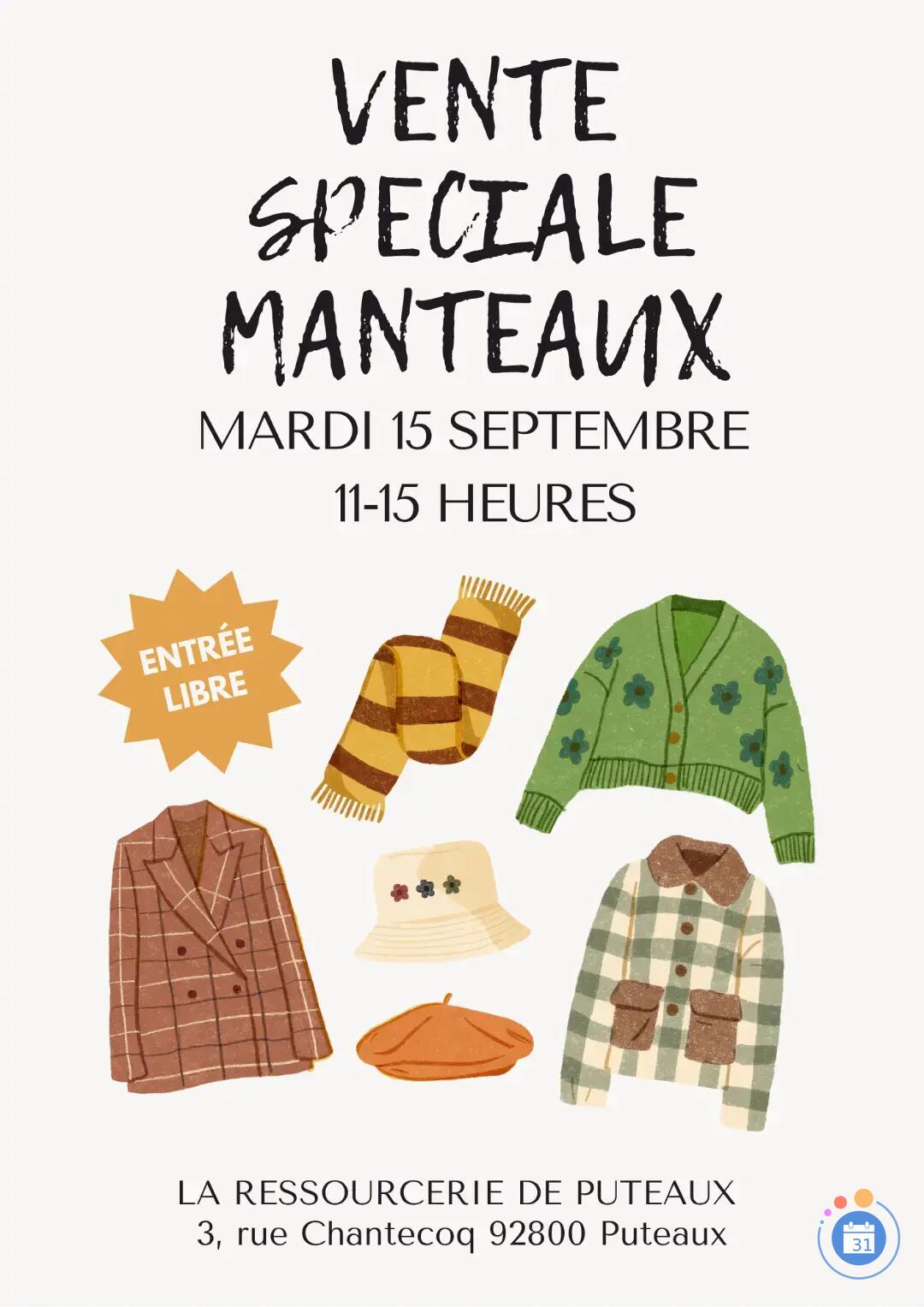 Image Vente spéciale Manteaux - écharpes etc (photo 1)