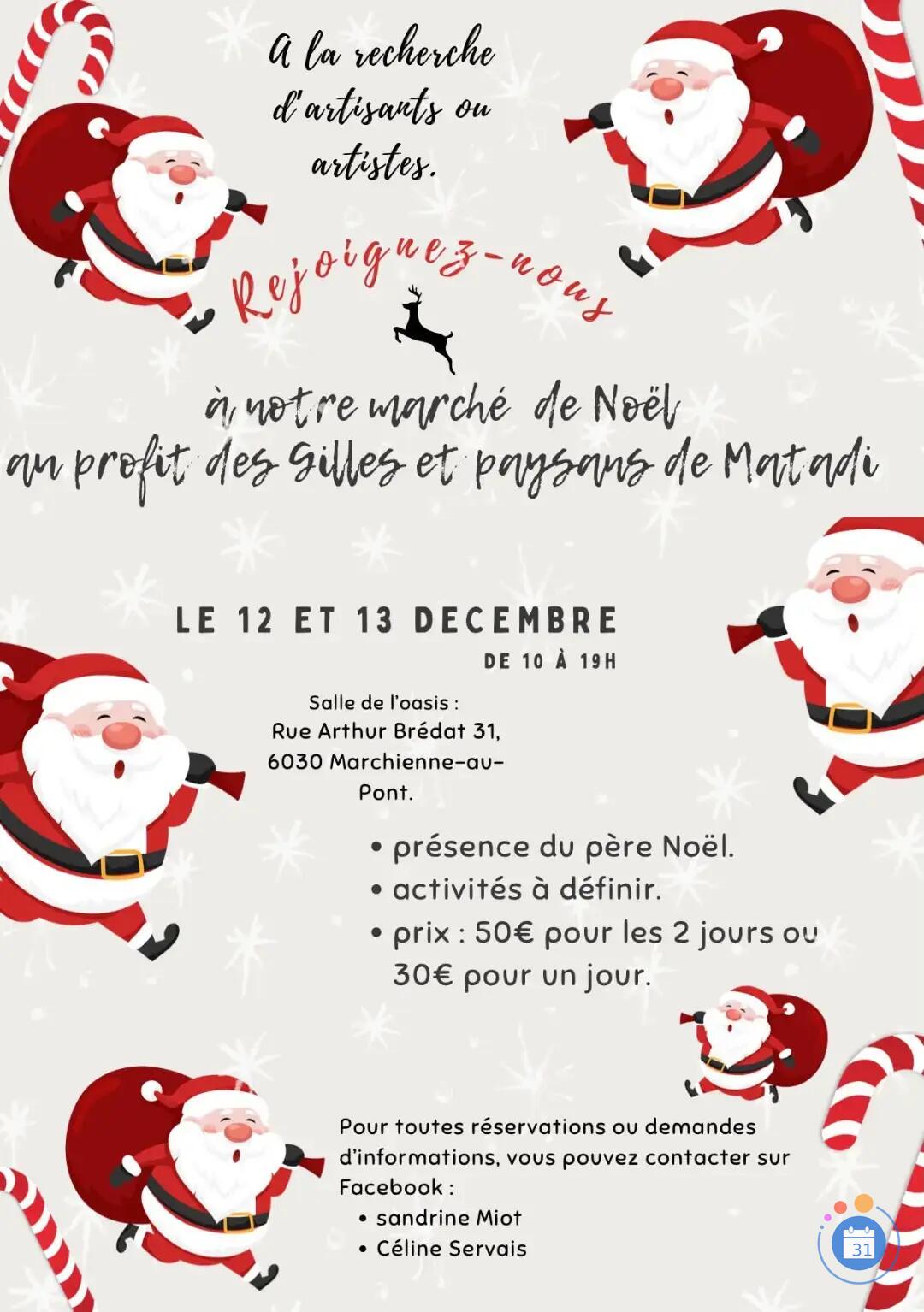 Image Marché de Noel Marchienne au Pont (photo 1)